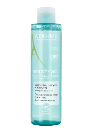 Aderma Biology AC Eau Micellaire Nettoyante Purifiante 200ml
